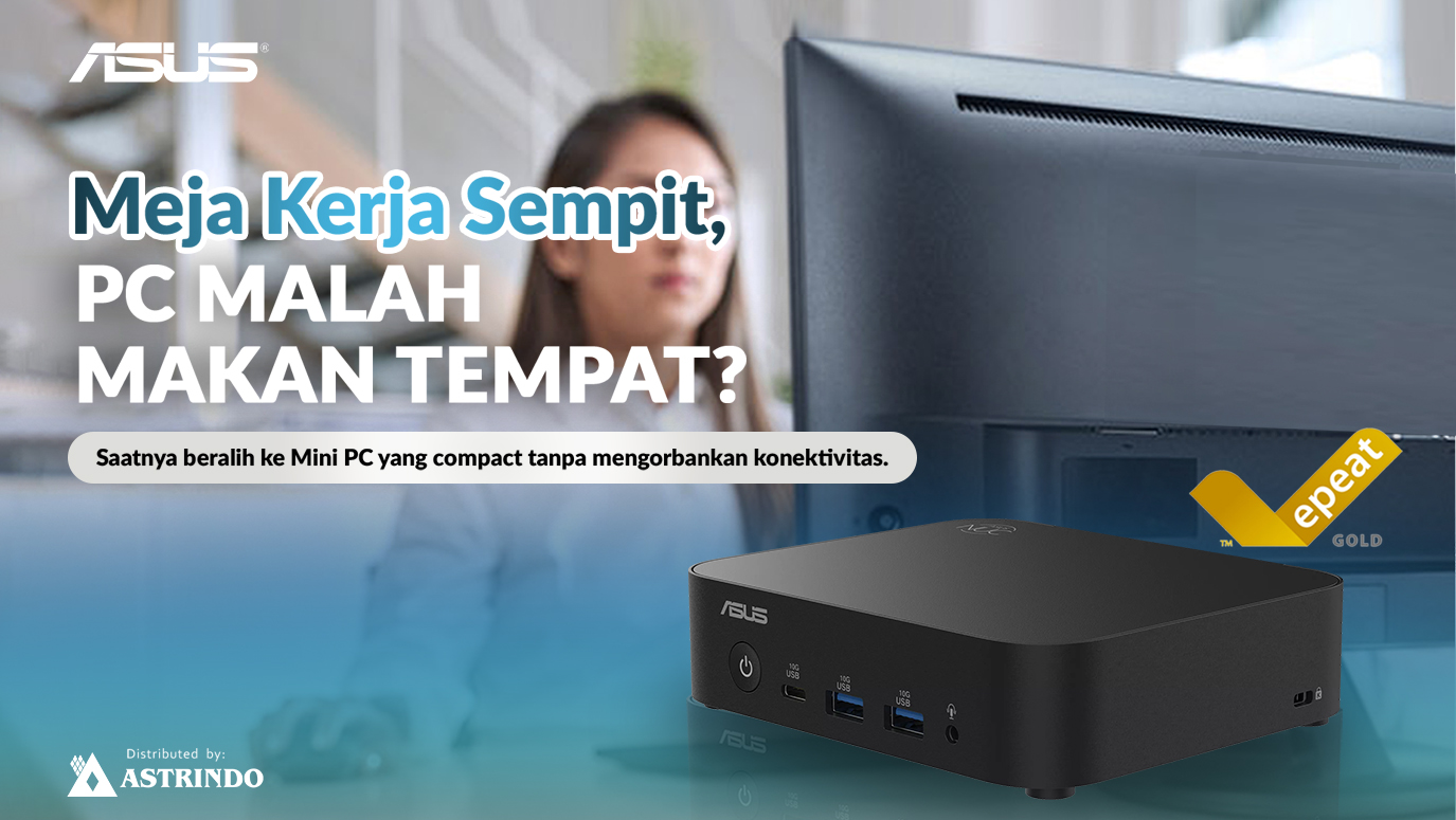 ASUS NUC 14 Essential: Mini PC Compact untuk Workspace Modern