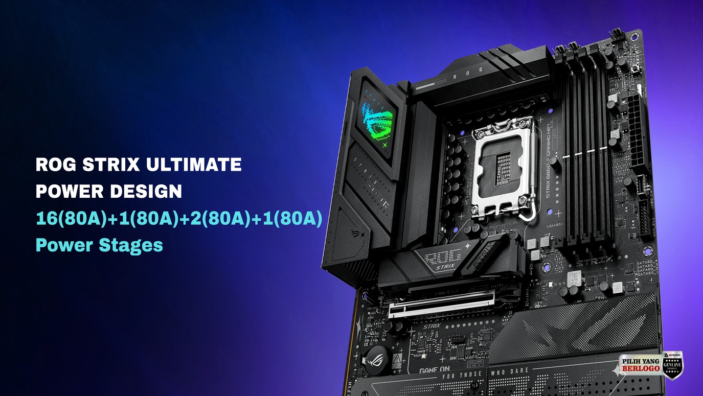 ASUS ROG Strix B860-F Gaming WIFI: Motherboard Gaming Masa Depan dengan Performa Estetik
