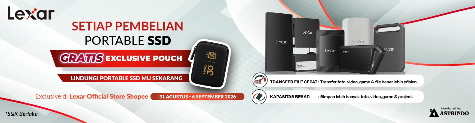 Lexar Exclusive Pouch